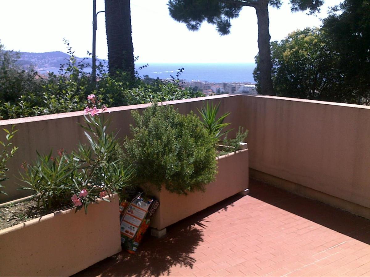 Relaxing Place With Wonderful View...Calme Avec Vue Magnifique Sur La Baie Des Anges, Mais En Campagne A 12 Minutes De La Promenade Des Anglais นีซ ภายนอก รูปภาพ