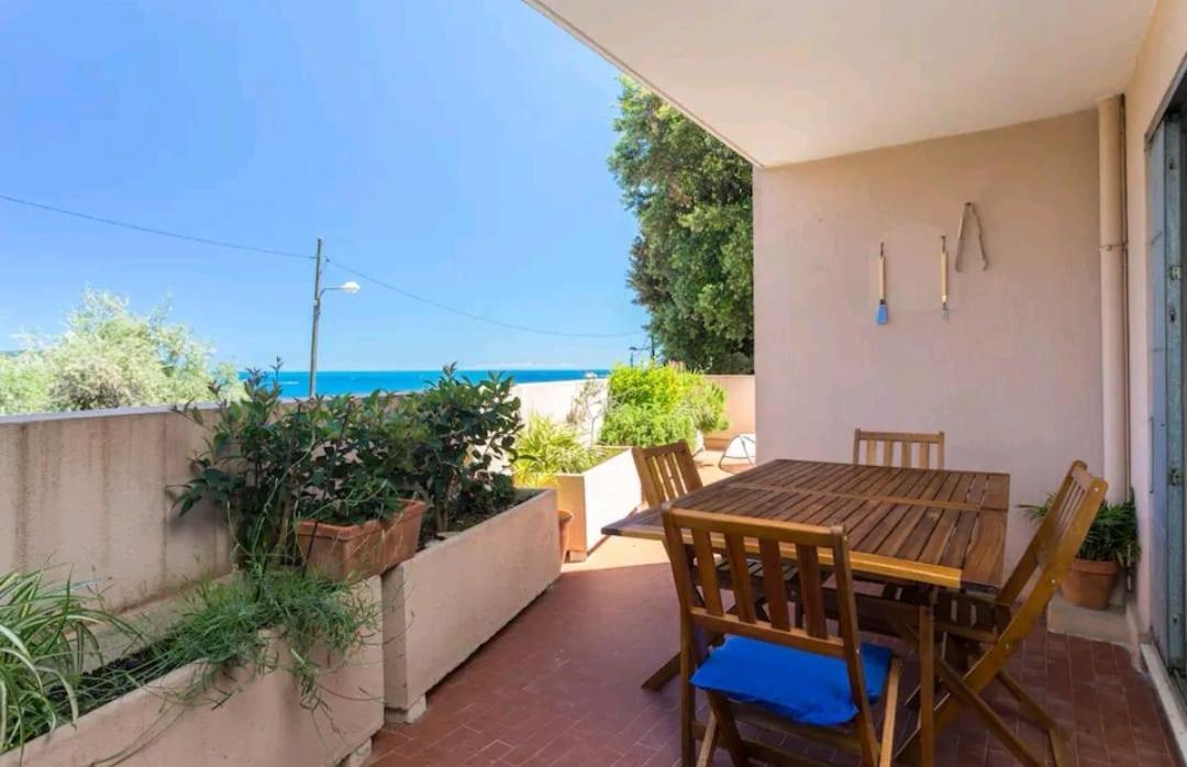 Relaxing Place With Wonderful View...Calme Avec Vue Magnifique Sur La Baie Des Anges, Mais En Campagne A 12 Minutes De La Promenade Des Anglais นีซ ภายนอก รูปภาพ